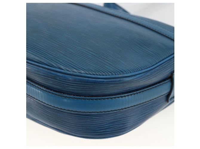 LOUIS VUITTON Borsa a Spalla Epi Jeune Fille MM Blu Toledo M52155 LV Auth AMZ361 - vista 16