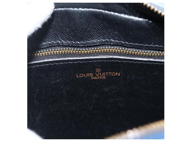 LOUIS VUITTON Borsa a Spalla Epi Jeune Fille MM Blu Toledo M52155 LV Auth AMZ361 - vista 18