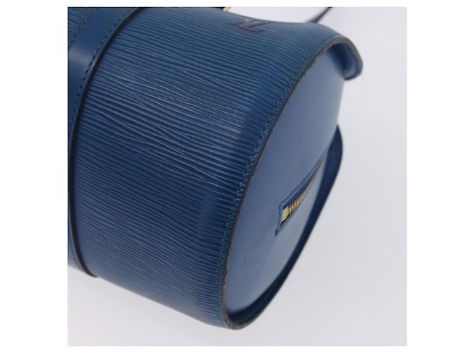 LOUIS VUITTON Borsa a Mano Epi Soufflot Blu M52225 LV Auth AMZ050A - vista 16