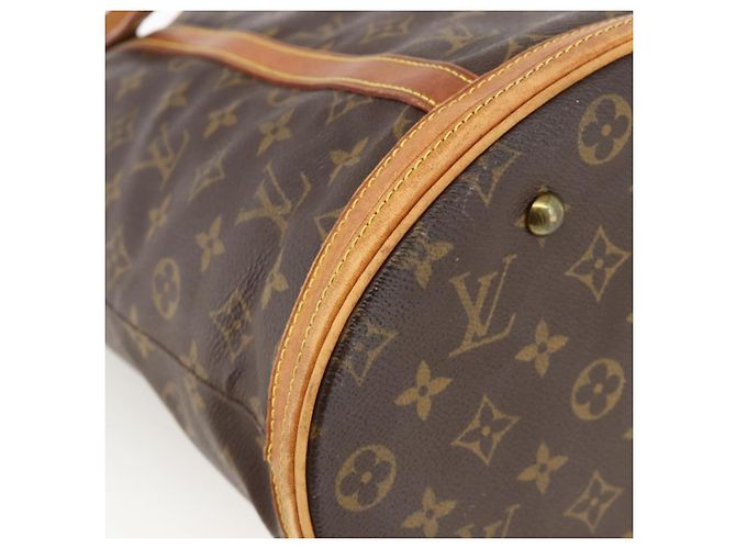 LOUIS VUITTON Borsa a Spalla Monogram Bucket GM M42236 LV Auth th6659 Monogramma - vista 14