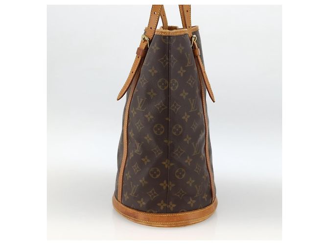 LOUIS VUITTON Borsa a Spalla Monogram Bucket GM M42236 LV Auth th6659 Monogramma - vista 3