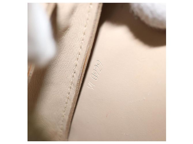 LOUIS VUITTON Bolsa Lexington Monogram Vernis Beige M91010 LV Auth gh1874 - vista 12