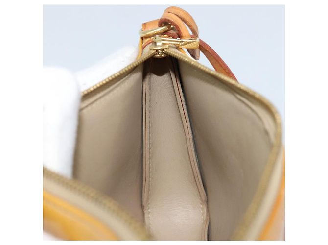 LOUIS VUITTON Bolsa Lexington Monogram Vernis Beige M91010 LV Auth gh1874 - vista 18