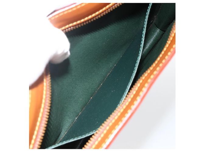 LOUIS VUITTON Epi Pochette Uomo Borsa Clutch Marrone Zipangu M52528 Auth th6652 - vista 10