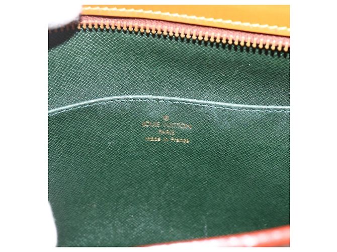 LOUIS VUITTON Epi Pochette Uomo Borsa Clutch Marrone Zipangu M52528 Auth th6652 - vista 17