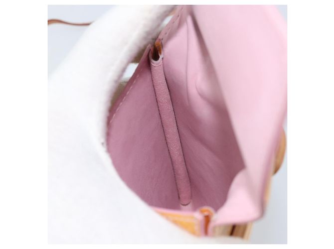 LOUIS VUITTON Borsa a Spalla Kenmare Monogram Vernis Rosa Marshmallow Auth bs33752 - vista 20