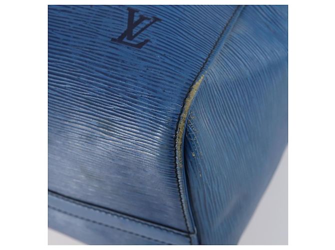 LOUIS VUITTON Epi Keepall 45 Borsa Boston Blu M42975 LV Auth 148140A - vista 15