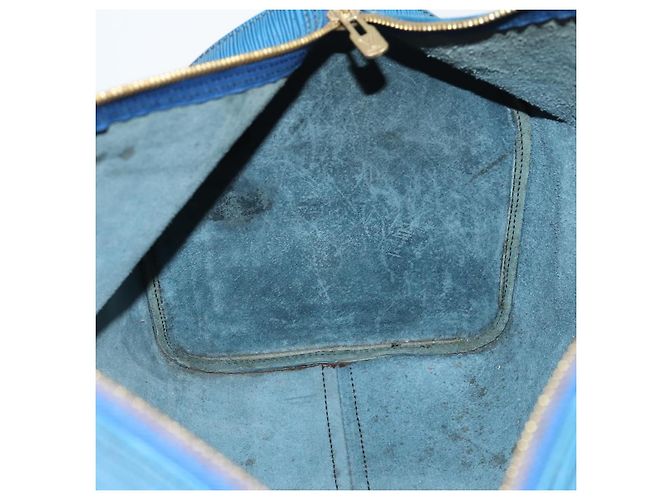 LOUIS VUITTON Epi Keepall 45 Borsa Boston Blu M42975 LV Auth 148140A - vista 22