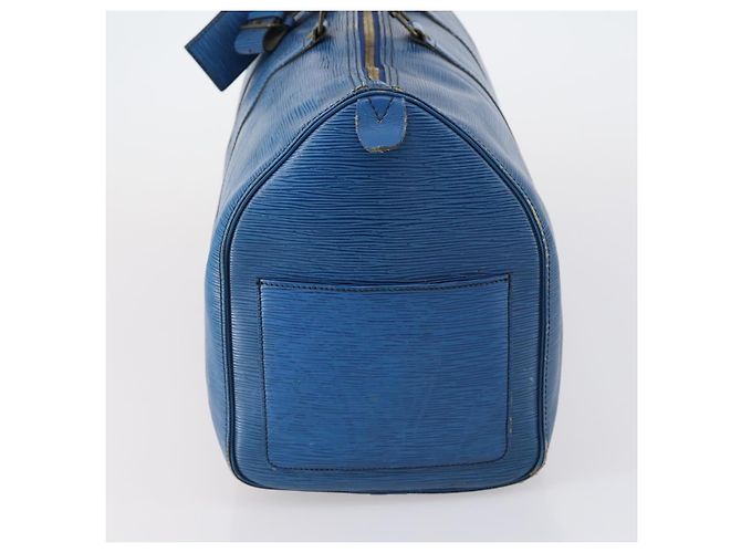 LOUIS VUITTON Epi Keepall 45 Borsa Boston Blu M42975 LV Auth 148140A - vista 3