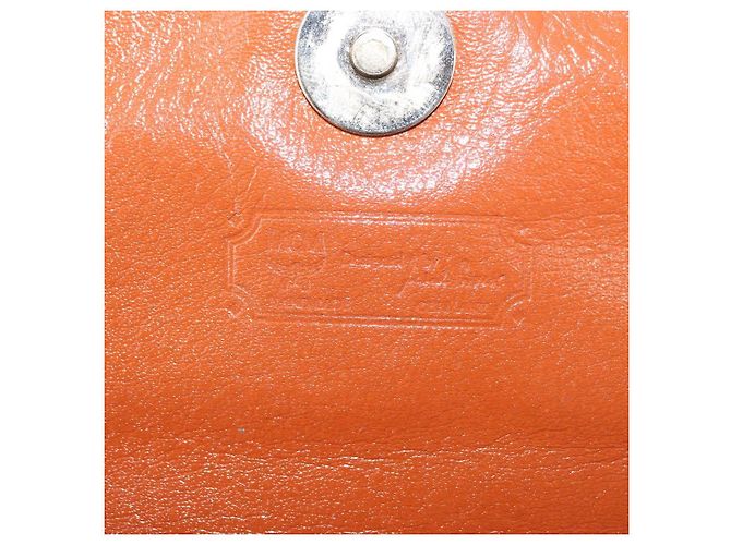 Borsa a Spalla MCM Logogram Vicetos in Pelle PVC Marrone Oro Auth 152173A D'oro - vista 9