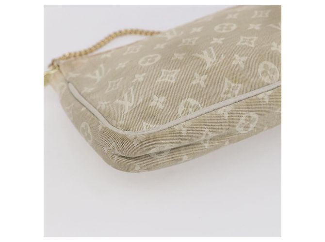 LOUIS VUITTON Mini Lin Mini Pochette Accesorios Pouch Dunne Auth 153515A - vista 14