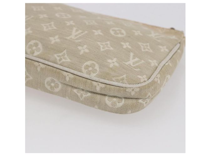 LOUIS VUITTON Mini Lin Mini Pochette Accesorios Pouch Dunne Auth 153515A - vista 15