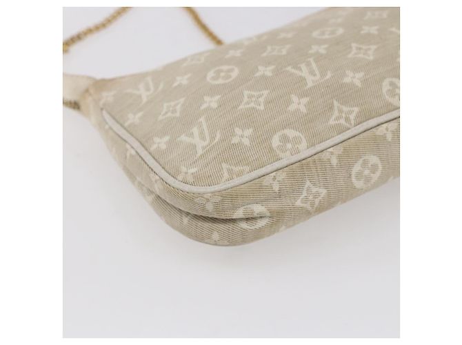 LOUIS VUITTON Mini Lin Mini Pochette Accesorios Pouch Dunne Auth 153515A - vista 16