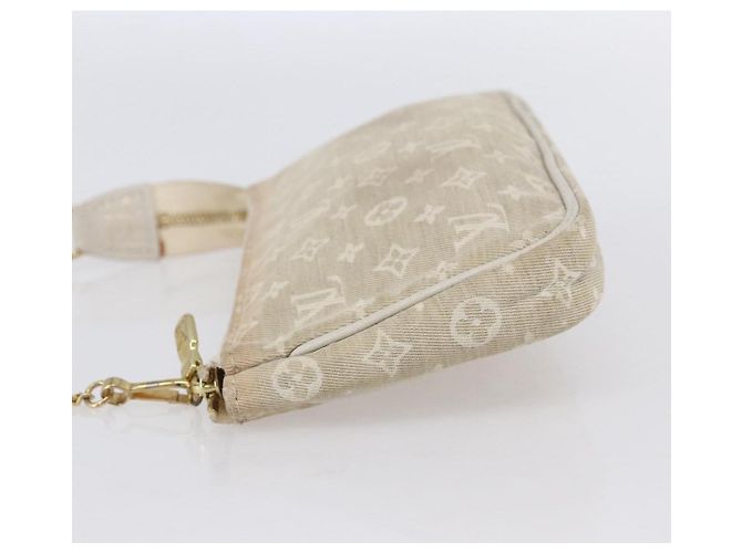LOUIS VUITTON Mini Lin Mini Pochette Accesorios Pouch Dunne Auth 153515A - vista 3