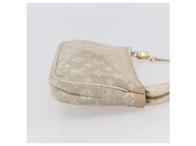 LOUIS VUITTON Mini Lin Mini Pochette Accesorios Pouch Dunne Auth 153515A - vista 4