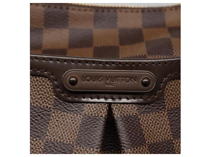 LOUIS VUITTON Borsa a Spalla Damier Ebene Bloomsbury PM N42251 LV Auth MY060V - vista 18
