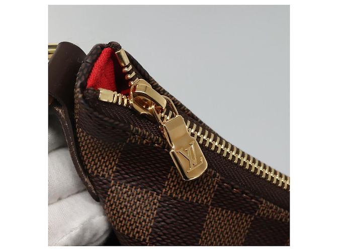 LOUIS VUITTON Borsa a Spalla Damier Ebene Bloomsbury PM N42251 LV Auth MY060V - vista 9