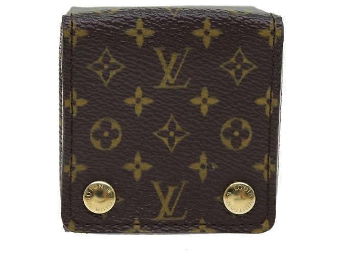 BOÎTE À BIJOUX Monogram LOUIS VUITTON Boîte à bijoux LV Auth yk12510V Monogramme - vue 13