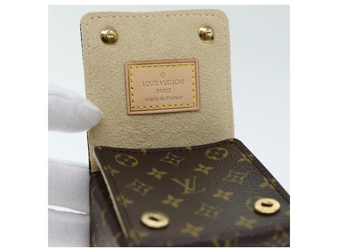 BOÎTE À BIJOUX Monogram LOUIS VUITTON Boîte à bijoux LV Auth yk12510V Monogramme - vue 9