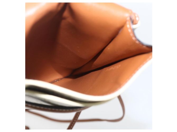 Céline Borsa a Spalla CELINE Triomphe PVC Beige Auth ka1704V - vista 18