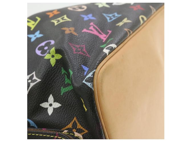 LOUIS VUITTON Sac à épaule Noe Monogram Multicolore Noir M42230 LV Auth am337bSAV - vue 10