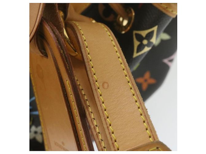LOUIS VUITTON Sac à épaule Noe Monogram Multicolore Noir M42230 LV Auth am337bSAV - vue 8