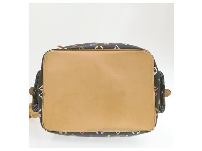 LOUIS VUITTON Sac à épaule Noe Monogram Multicolore Noir M42230 LV Auth am337bSAV - vue 9