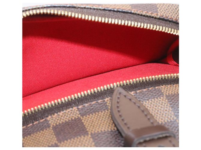 LOUIS VUITTON Zaino Montsouris MM Damier Ebene N51143 LV Auth 26498SAM - vista 20