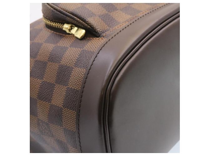 LOUIS VUITTON Zaino Montsouris MM Damier Ebene N51143 LV Auth 26498SAM - vista 8