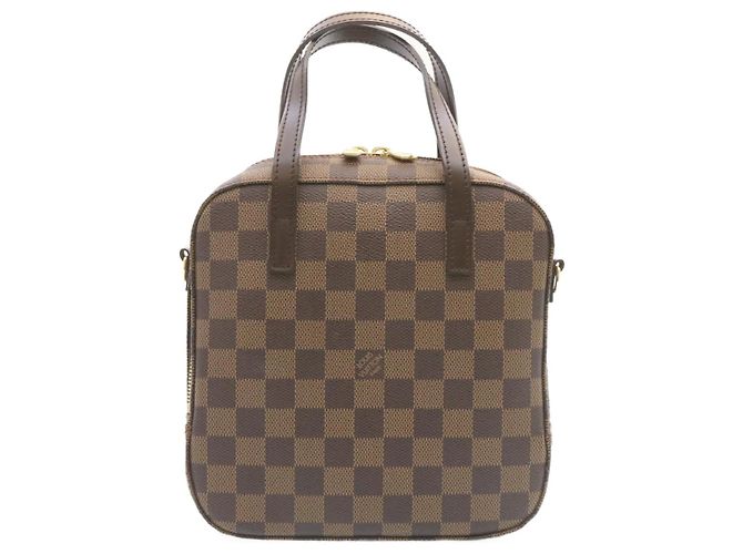 LOUIS VUITTON Borsa a Mano Spontini Damier Ebene SP Ordine N48021 LV Auth 27266SAV - vista 13