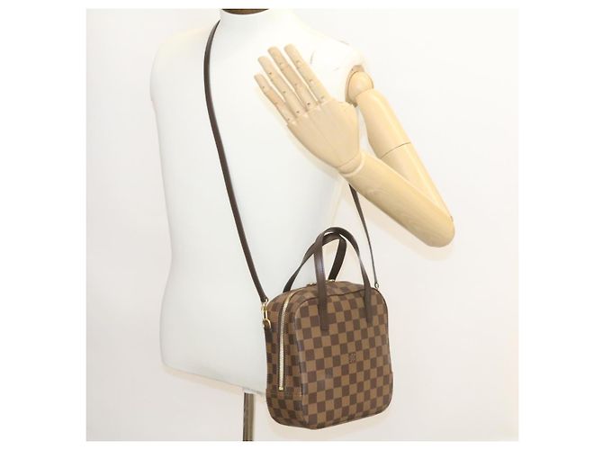 LOUIS VUITTON Borsa a Mano Spontini Damier Ebene SP Ordine N48021 LV Auth 27266SAV - vista 23