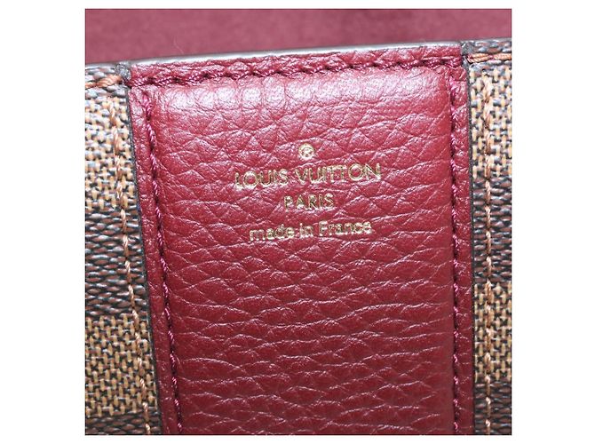 LOUIS VUITTON Borsa a Spalla Wight Chain Damier Ebene N64420 LV Auth 27625SAV - vista 17