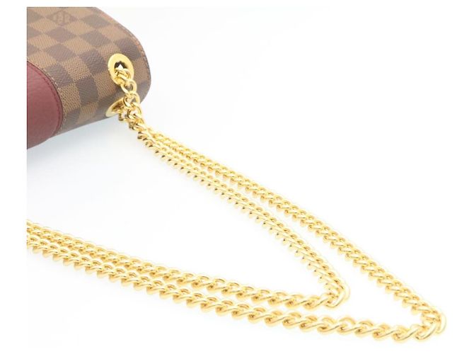 LOUIS VUITTON Borsa a Spalla Wight Chain Damier Ebene N64420 LV Auth 27625SAV - vista 7