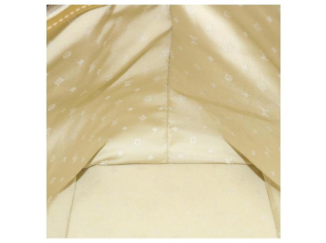 LOUIS VUITTON Borsa a Mano Suhari Lockit PM Pelle Oro M91889 LV Auth 28662SM D'oro - vista 20