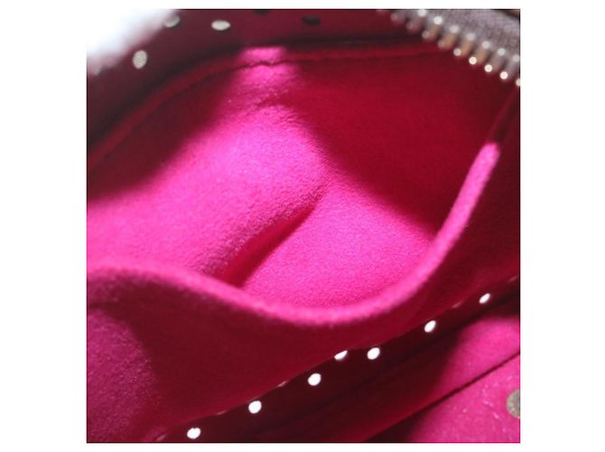 LOUIS VUITTON Borsa a Spalla Mini Trocadero Monogram Perfo M95175 LV Auth 28917SAV Fuschia - vista 19
