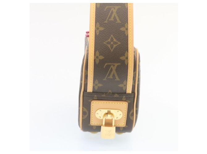 LOUIS VUITTON Borsa a Spalla Mini Trocadero Monogram Perfo M95175 LV Auth 28917SAV Fuschia - vista 3