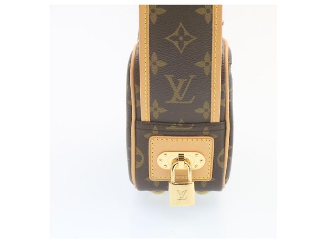 LOUIS VUITTON Borsa a Spalla Mini Trocadero Monogram Perfo M95175 LV Auth 28917SAV Fuschia - vista 4