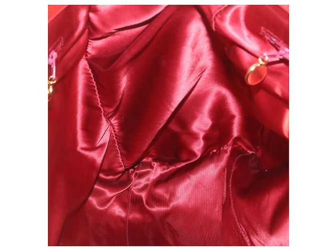 Borsa a spalla CHANEL Chain COCO Mark Super modello in pelle caviar rossa CC Auth am2162gSAV Rosso - vista 21
