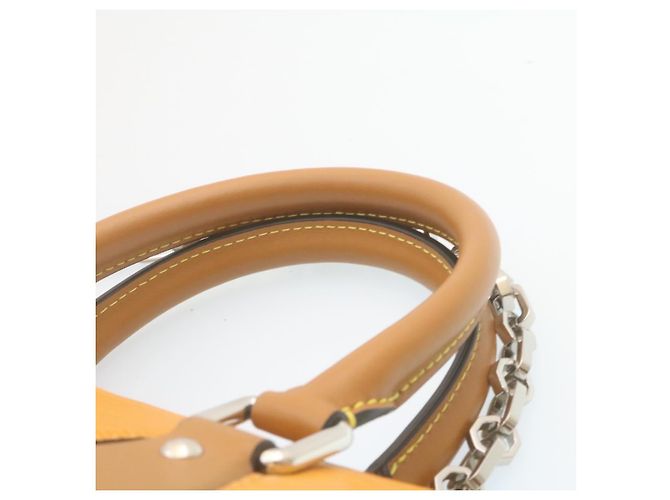 LOUIS VUITTON Borsa Tricot Epi San Fran 2way Gialla M52805 Auth ar6465SV Giallo - vista 14