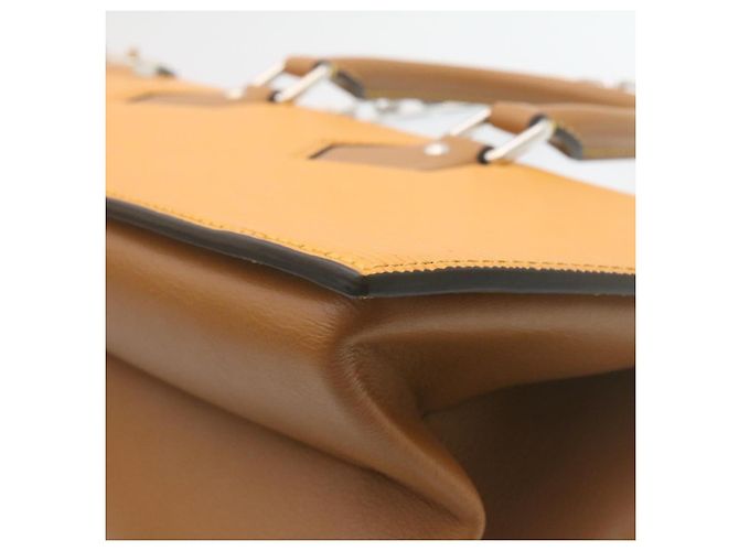 LOUIS VUITTON Borsa Tricot Epi San Fran 2way Gialla M52805 Auth ar6465SV Giallo - vista 17