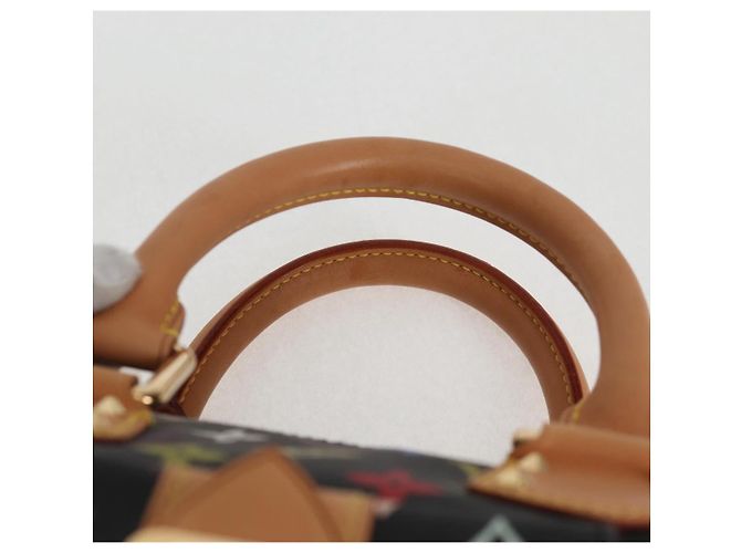 LOUIS VUITTON Handtasche Speedy 30 Monogram Multicolor Schwarz M92642 Auth 125838SAV - Ansicht 8