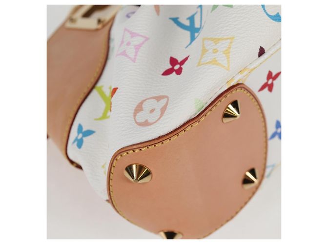 LOUIS VUITTON Schultertasche Judy PM Monogramm Multicolor Weiß M40257 Auth BA3564SAV - Ansicht 14