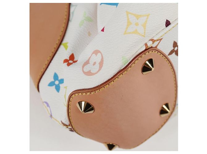 LOUIS VUITTON Schultertasche Judy PM Monogramm Multicolor Weiß M40257 Auth BA3564SAV - Ansicht 16