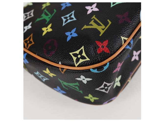 LOUIS VUITTON Bolsa de Mão Lodge PM Monograma Multicolorido Preto M40054 LV Auth 130195SV - vista 16