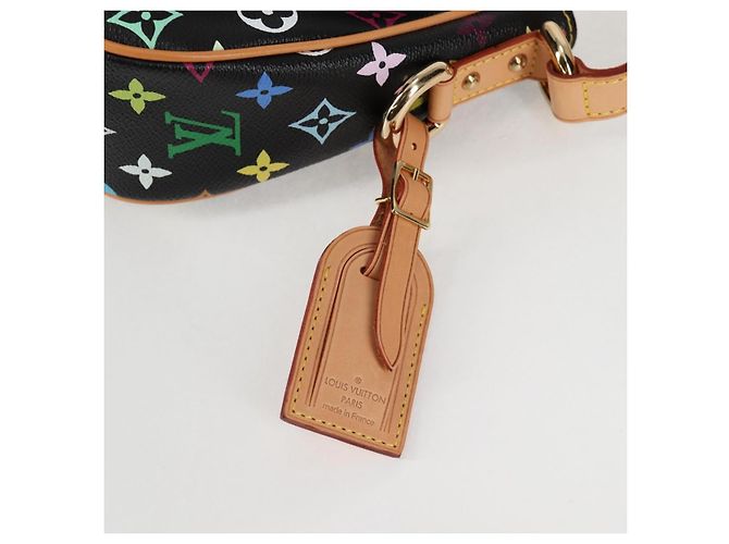 LOUIS VUITTON Bolsa de Mão Lodge PM Monograma Multicolorido Preto M40054 LV Auth 130195SV - vista 18