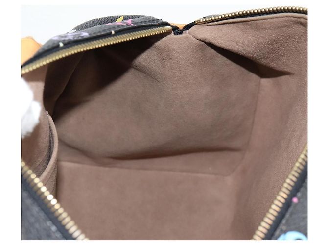 LOUIS VUITTON Handtasche Speedy 30 Monogram Multicolor Schwarz M92642 Auth 128856SAV - Ansicht 23