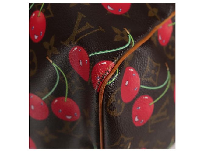 LOUIS VUITTON Monogram Kirsche Keepall 45 Boston Tasche M95011 LV Auth MX506V Monogramm - Ansicht 14