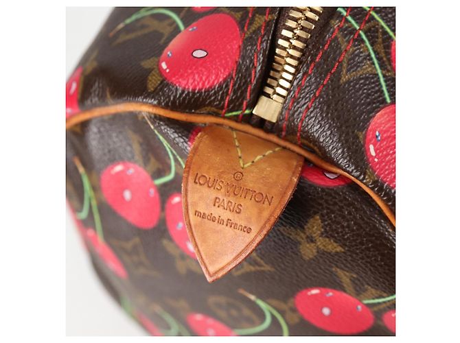 LOUIS VUITTON Monogram Kirsche Keepall 45 Boston Tasche M95011 LV Auth MX506V Monogramm - Ansicht 18
