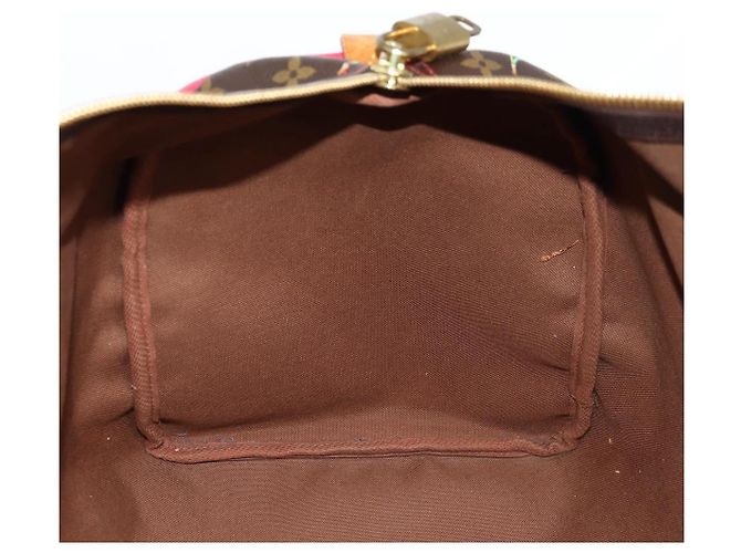 LOUIS VUITTON Monogram Kirsche Keepall 45 Boston Tasche M95011 LV Auth MX506V Monogramm - Ansicht 20