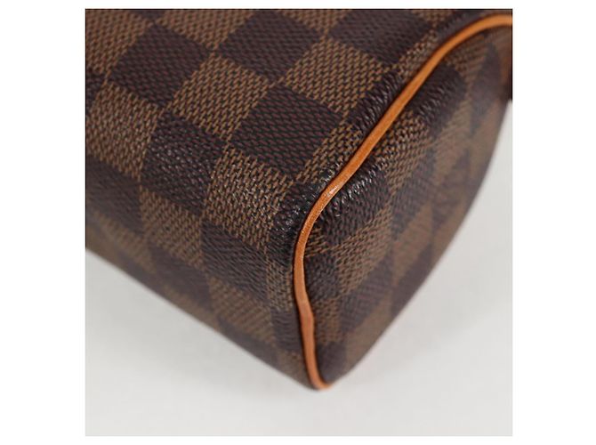 LOUIS VUITTON Mini Speedy Borsa a Mano Damier Ebene SPO N41536 LV Auth 131209SV - vista 17